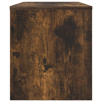 vidaXL TV-Schränk Geräucherte Eiche 80 x 35 x 40 cm Holzwerkstoff