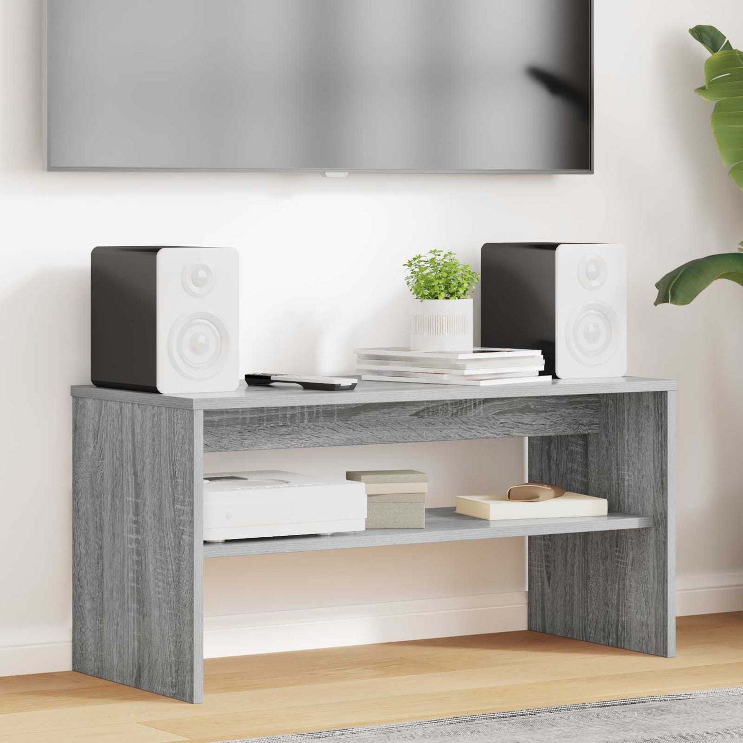 vidaXL TV-Schränk Graues Sonoma 80 x 35 x 40 cm Holzwerkstoff