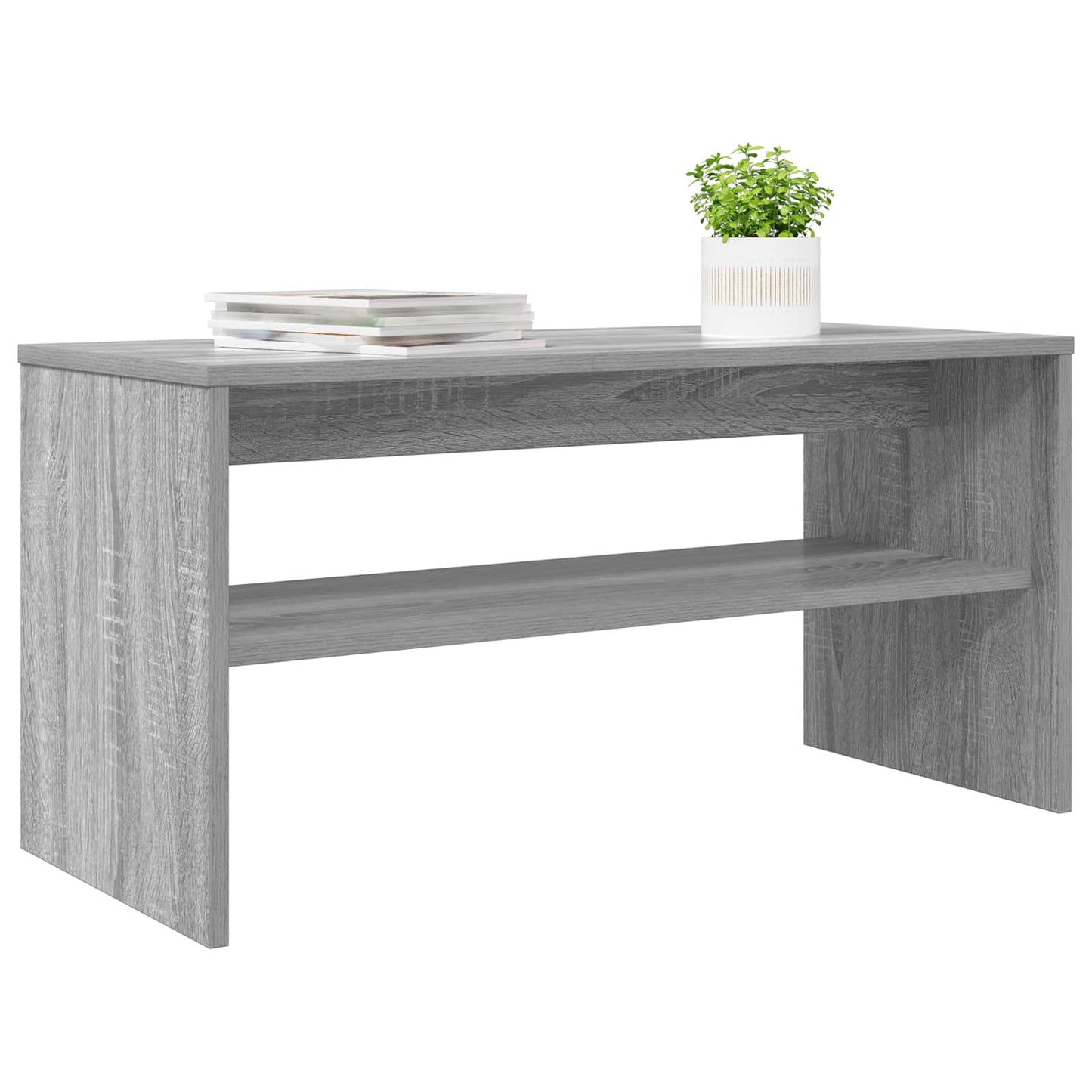 vidaXL TV-Schränk Graues Sonoma 80 x 35 x 40 cm Holzwerkstoff