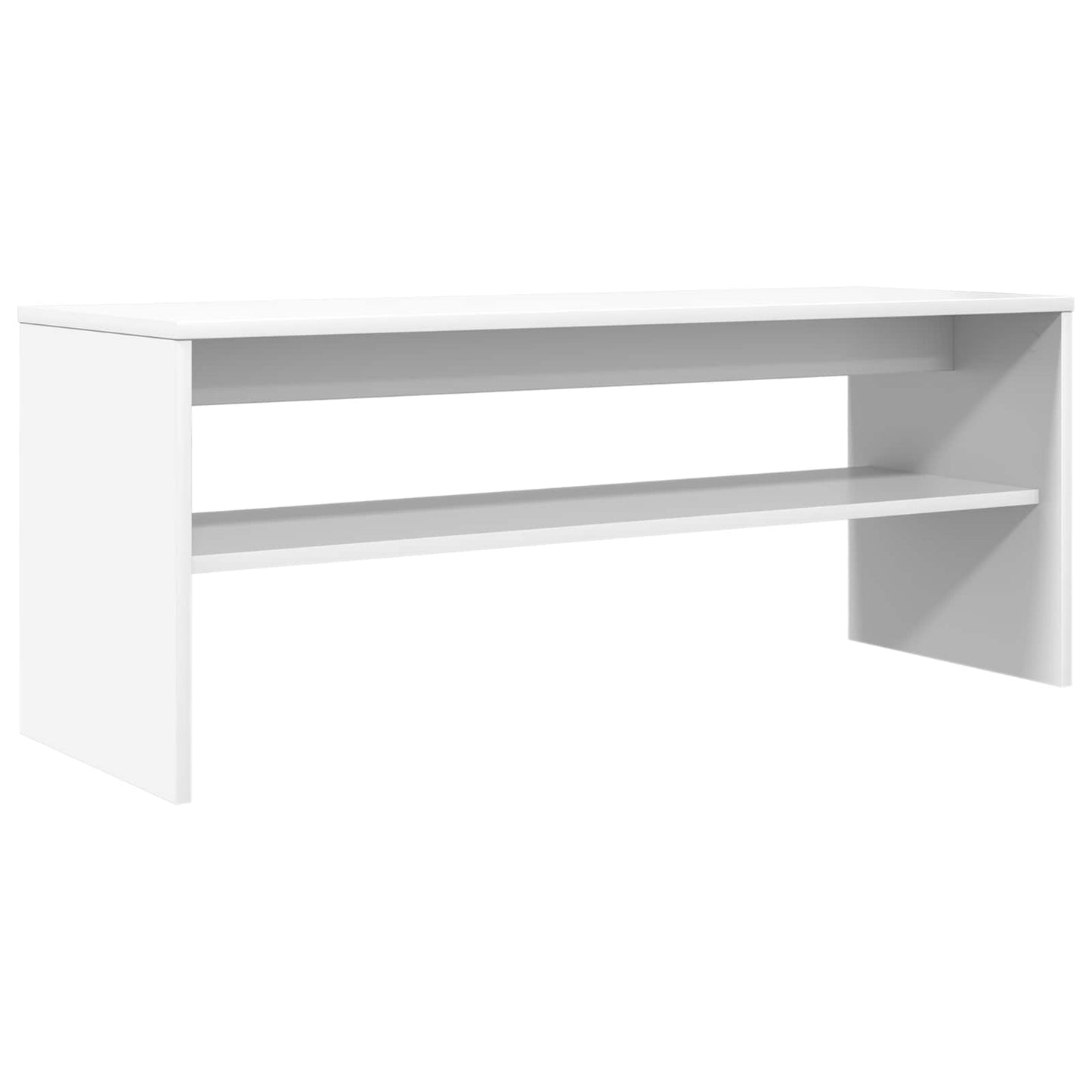 vidaXL TV-Schränk Weiß 100 x 35 x 40 cm Holzwerkstoff