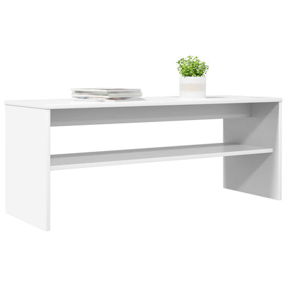 vidaXL TV-Schränk Weiß 100 x 35 x 40 cm Holzwerkstoff