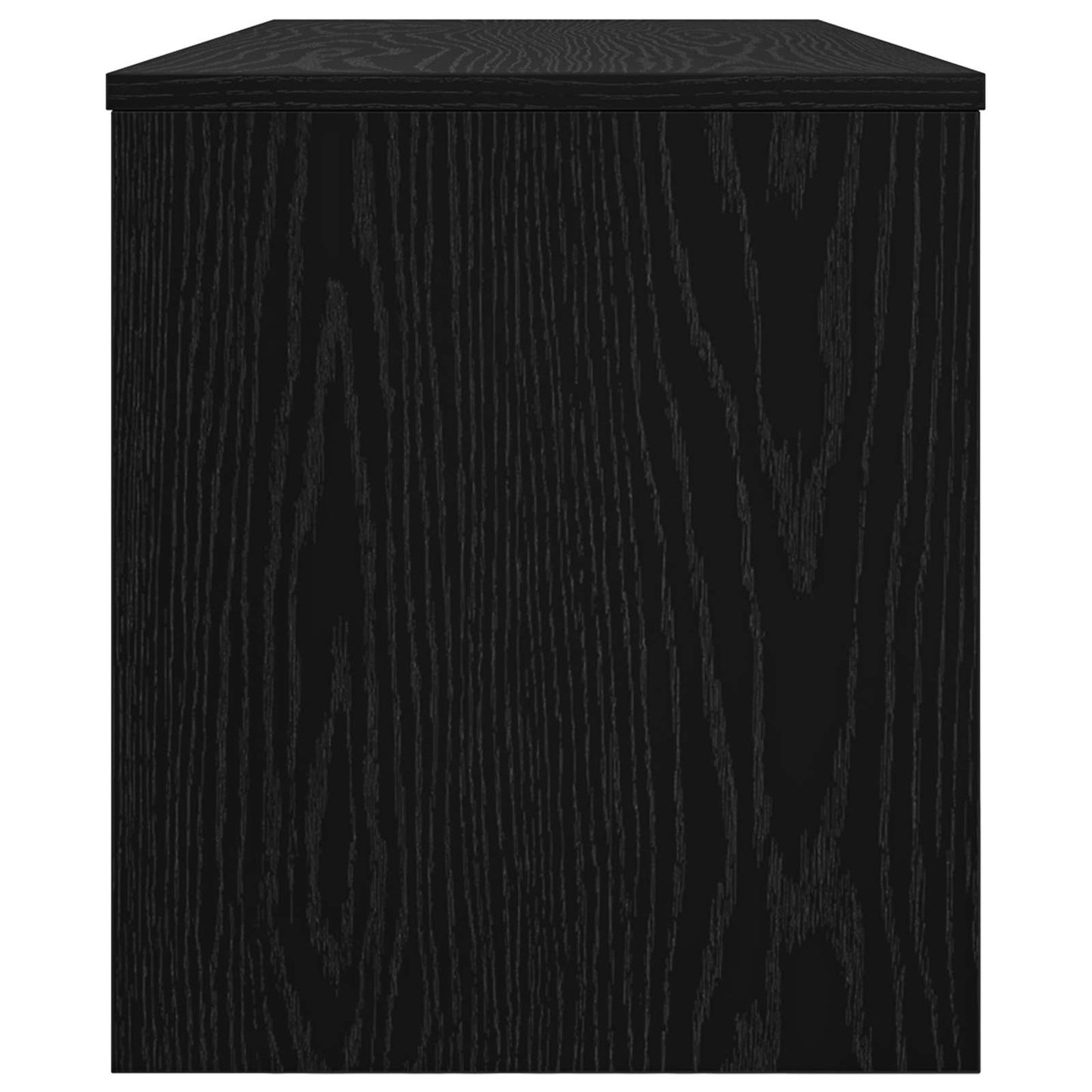 TV-Schränk Schwarz Eichen-Optik 100 x 35 x 40 cm Holzwerkstoff