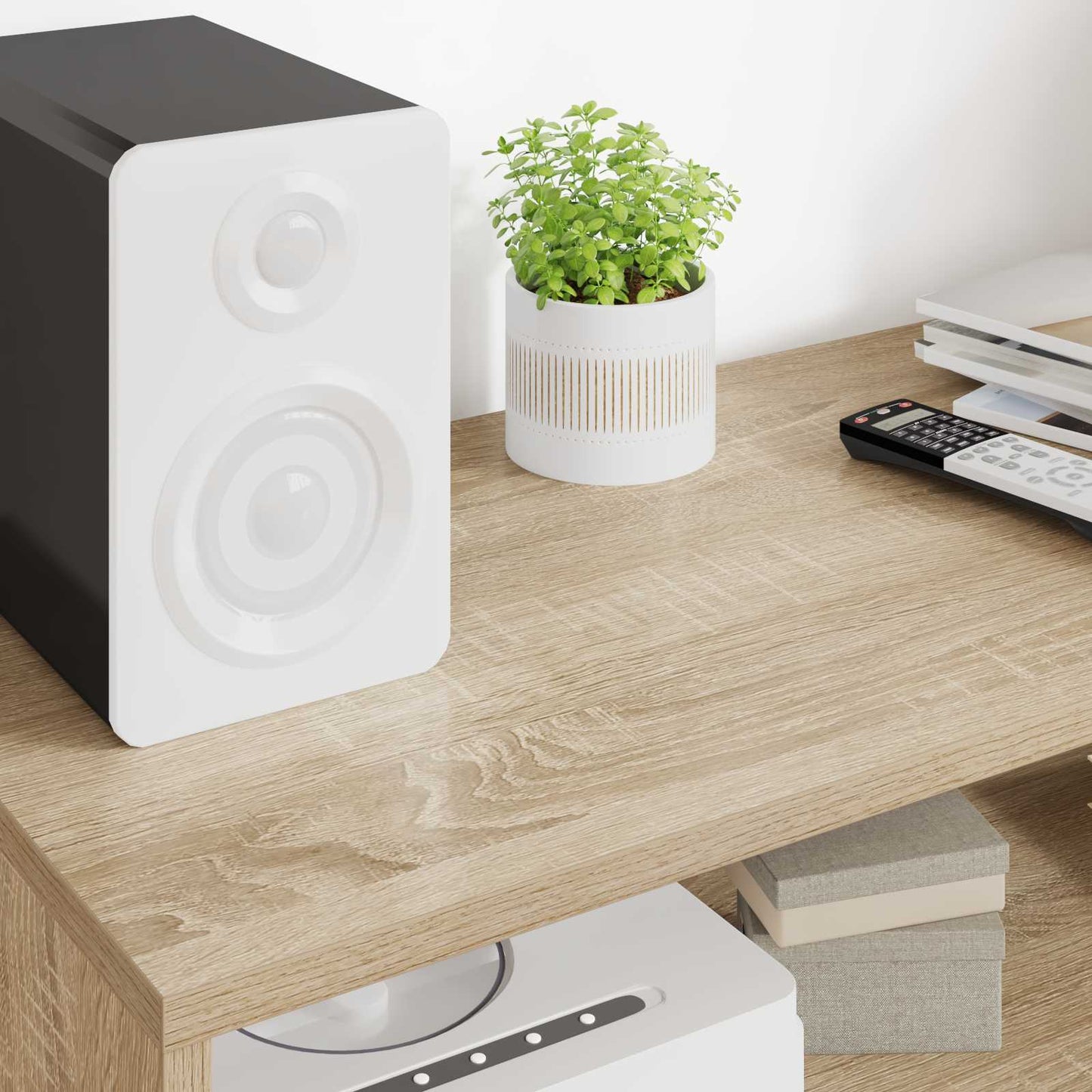 TV-Schränk Sonoma-Eiche 100 x 35 x 40 cm Holzwerkstoff