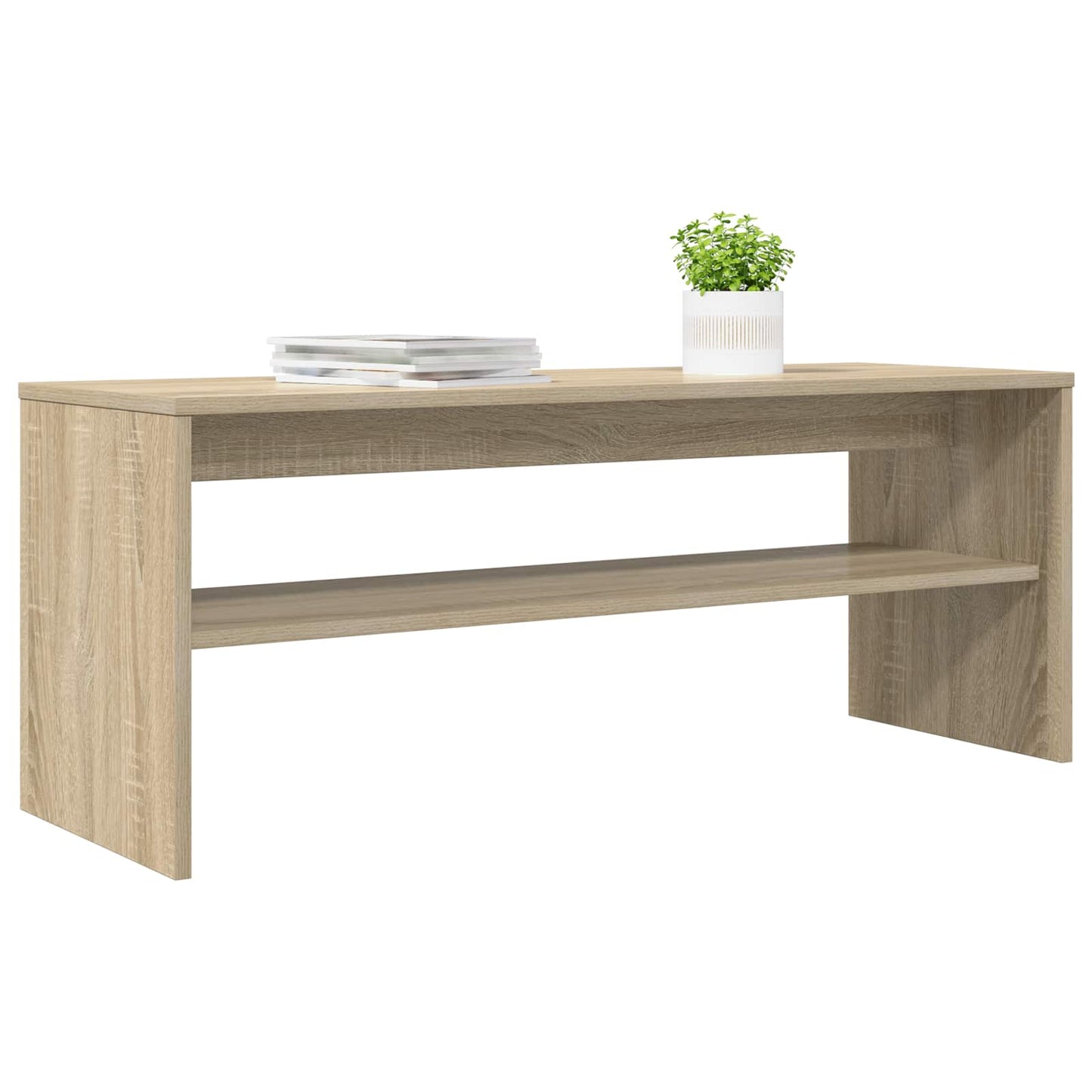 TV-Schränk Sonoma-Eiche 100 x 35 x 40 cm Holzwerkstoff