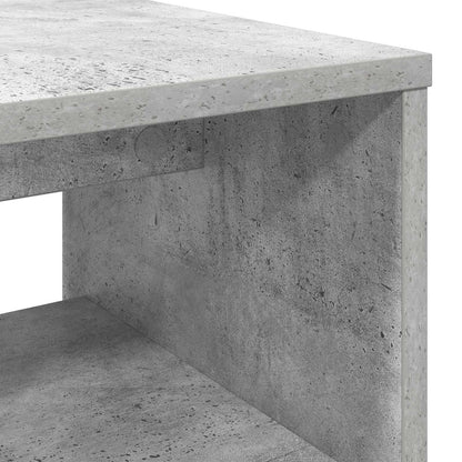 vidaXL TV-Schränk Beton Grau 100 x 35 x 40 cm Holzwerkstoff