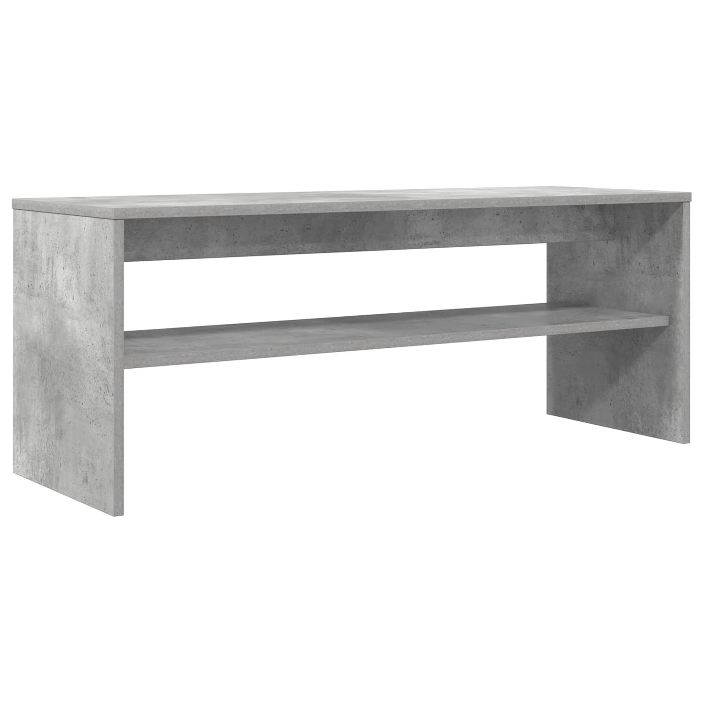 vidaXL TV-Schränk Beton Grau 100 x 35 x 40 cm Holzwerkstoff