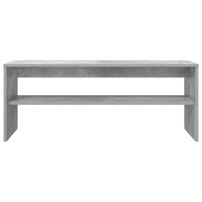vidaXL TV-Schränk Beton Grau 100 x 35 x 40 cm Holzwerkstoff