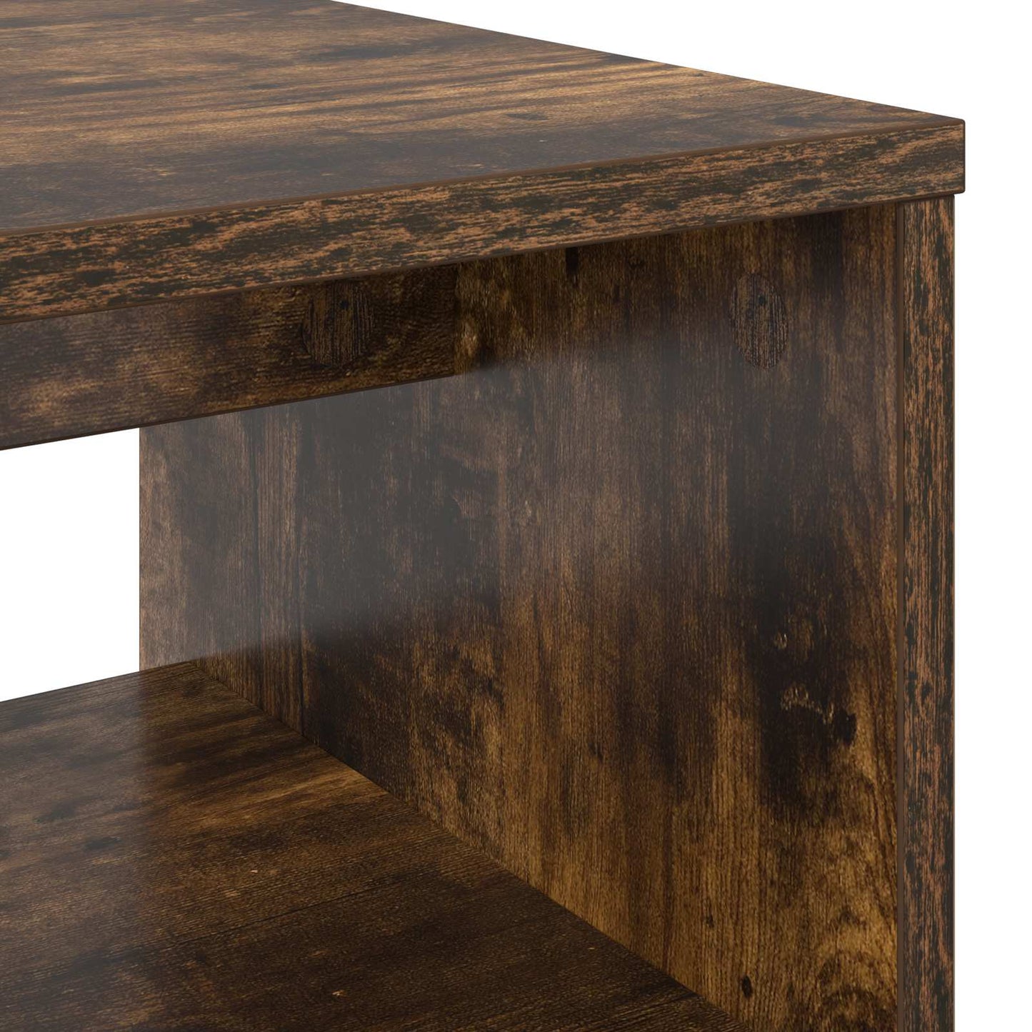 vidaXL TV-Schränk Geräucherte Eiche 100 x 35 x 40 cm Holzwerkstoff