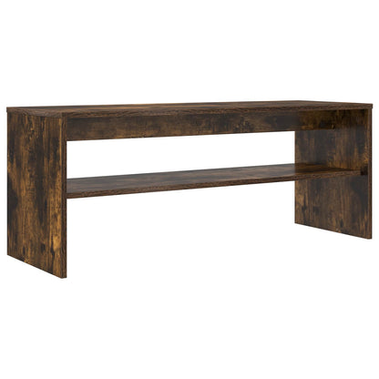 vidaXL TV-Schränk Geräucherte Eiche 100 x 35 x 40 cm Holzwerkstoff