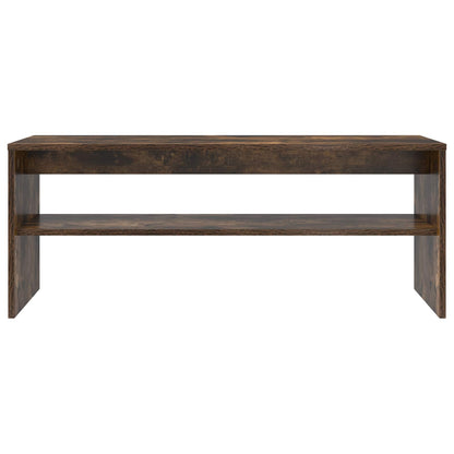 vidaXL TV-Schränk Geräucherte Eiche 100 x 35 x 40 cm Holzwerkstoff