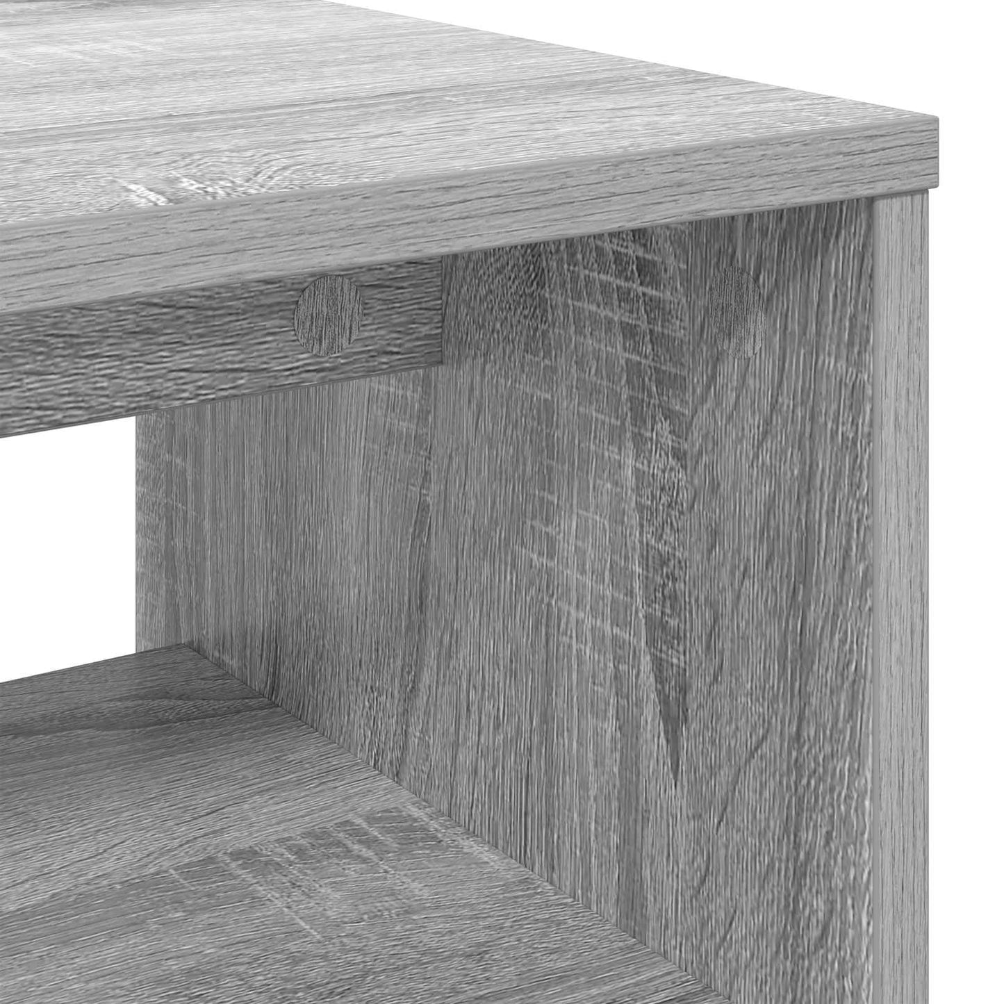 vidaXL TV-Schränk Graues Sonoma 100 x 35 x 40 cm Holzwerkstoff