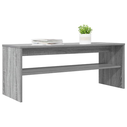 vidaXL TV-Schränk Graues Sonoma 100 x 35 x 40 cm Holzwerkstoff