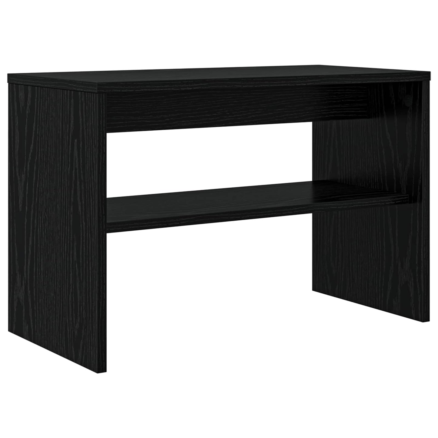 vidaXL TV-Schränk Schwarz Eichen-Optik 60 x 30 x 40 cm Holzwerkstoff