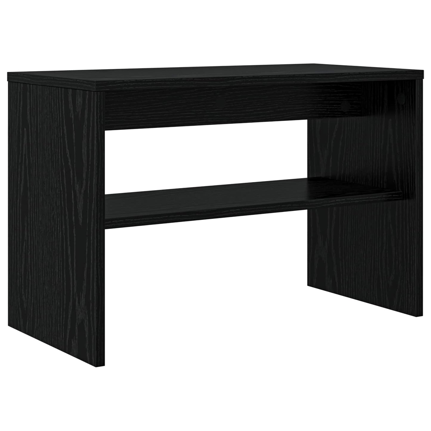 vidaXL TV-Schränk Schwarz Eichen-Optik 60 x 30 x 40 cm Holzwerkstoff