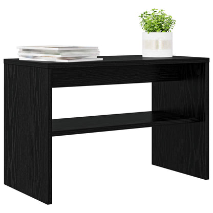 vidaXL TV-Schränk Schwarz Eichen-Optik 60 x 30 x 40 cm Holzwerkstoff