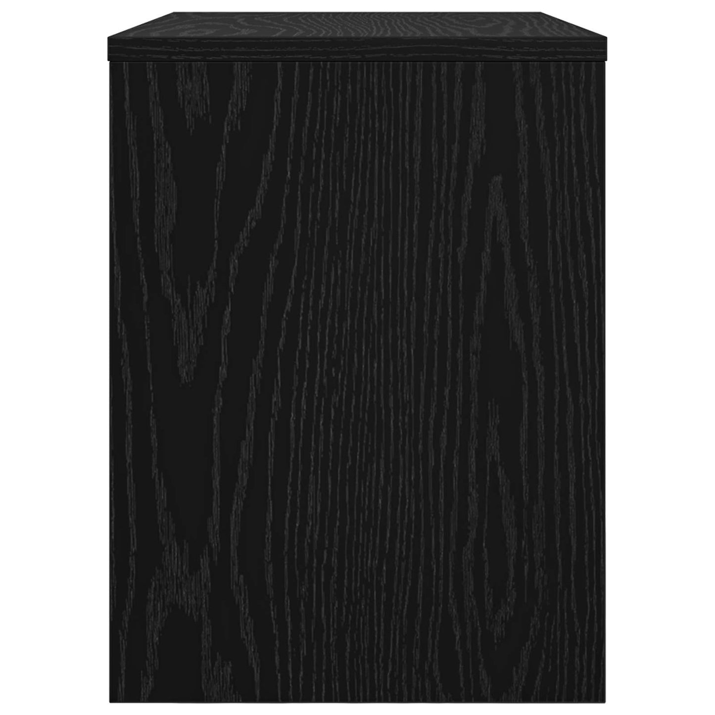 vidaXL TV-Schränk Schwarz Eichen-Optik 60 x 30 x 40 cm Holzwerkstoff