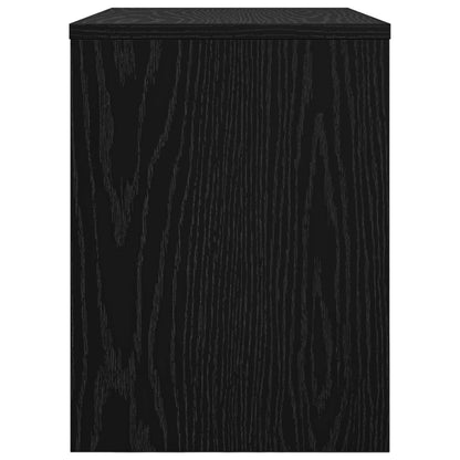 vidaXL TV-Schränk Schwarz Eichen-Optik 60 x 30 x 40 cm Holzwerkstoff