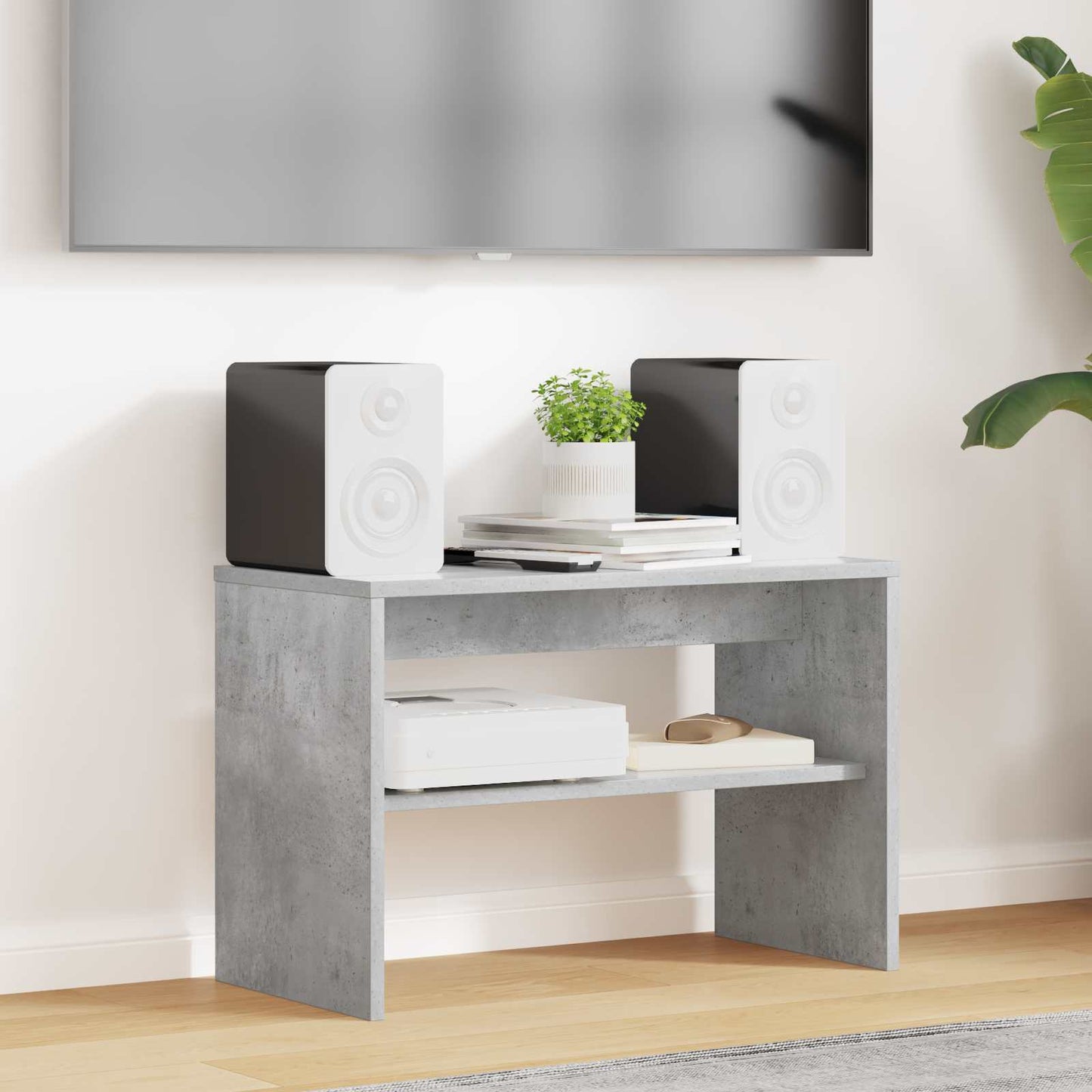 vidaXL TV-Schränk Beton Grau 60 x 30 x 40 cm Holzwerkstoff
