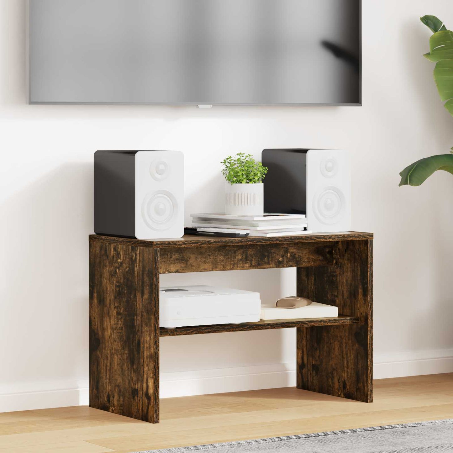 TV-Schränk Geräucherte Eiche 60 x 30 x 40 cm Holzwerkstoff