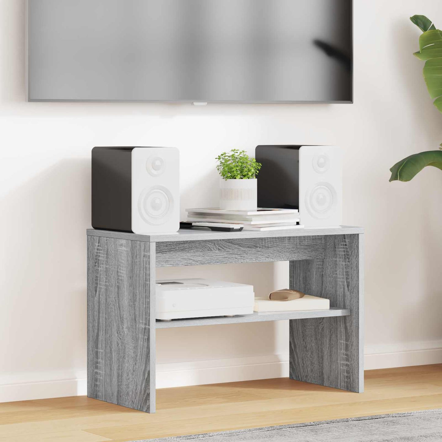 vidaXL TV-Schränk Graues Sonoma 60 x 30 x 40 cm Holzwerkstoff