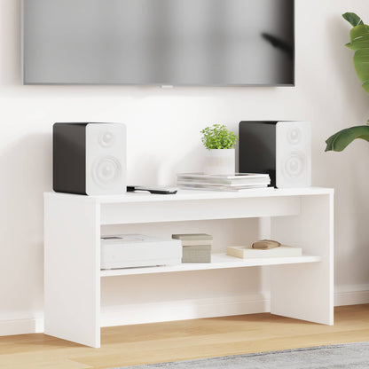 vidaXL TV-Schränk Weiß 80 x 30 x 40 cm Holzwerkstoff