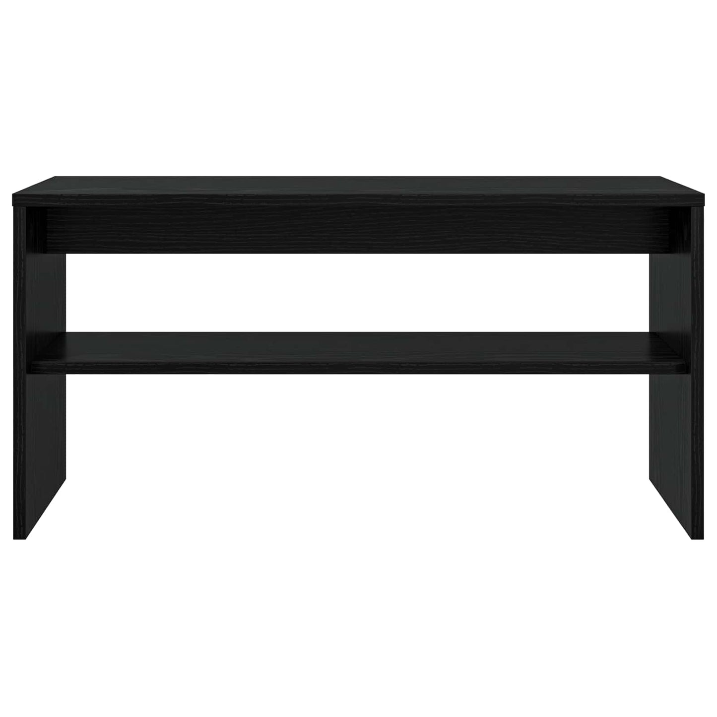 vidaXL TV-Schränk Schwarz Eichen-Optik 80 x 30 x 40 cm Holzwerkstoff