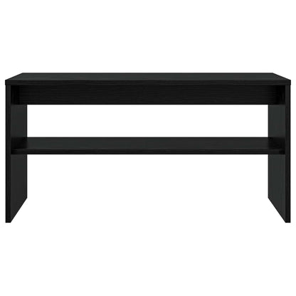vidaXL TV-Schränk Schwarz Eichen-Optik 80 x 30 x 40 cm Holzwerkstoff