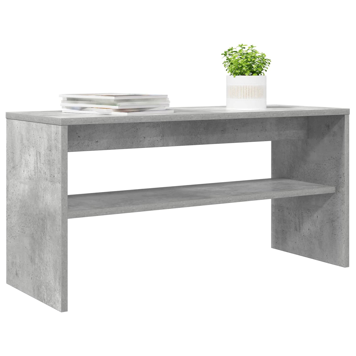 vidaXL TV-Schränk Beton Grau 80 x 30 x 40 cm Holzwerkstoff