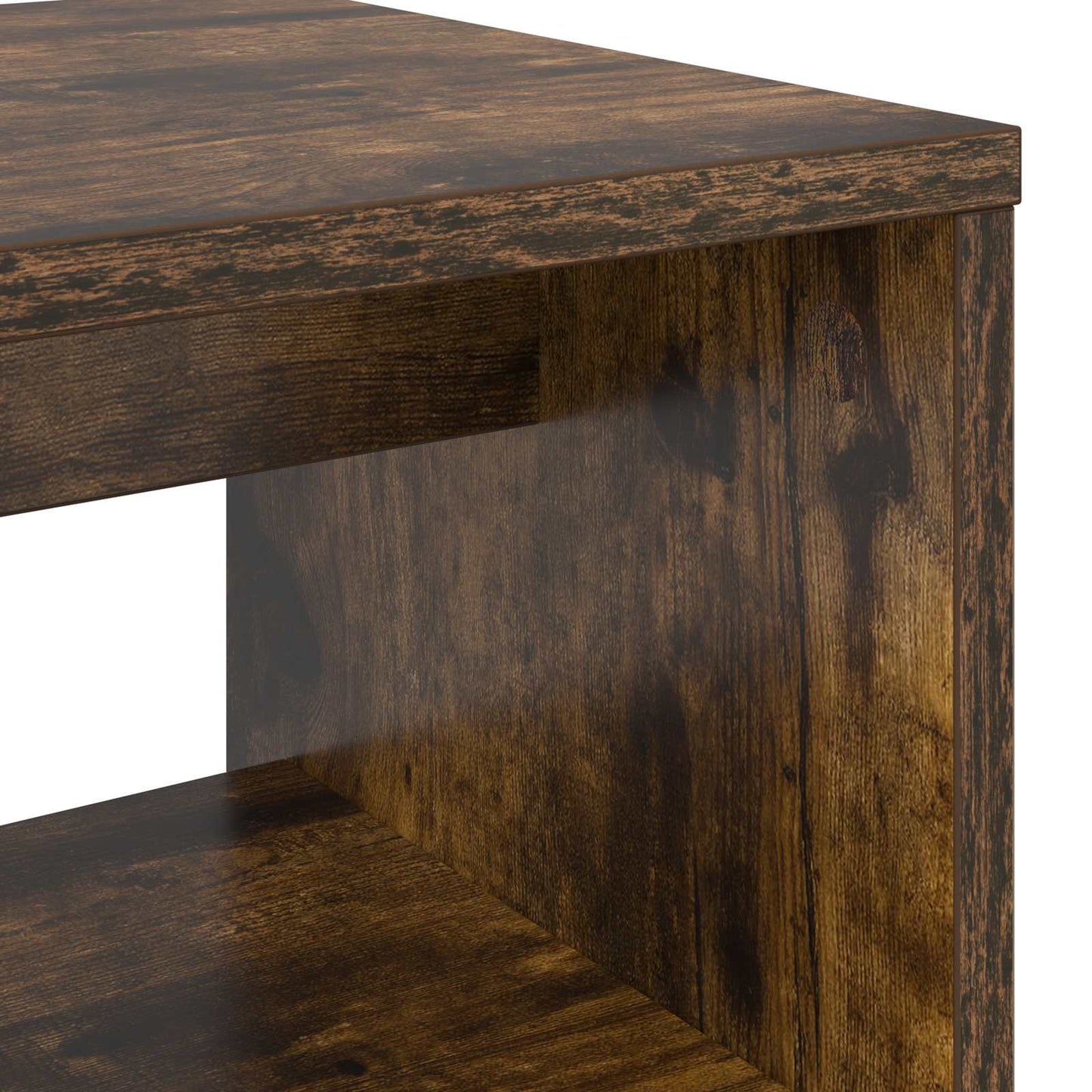 vidaXL TV-Schränk Geräucherte Eiche 80 x 30 x 40 cm Holzwerkstoff