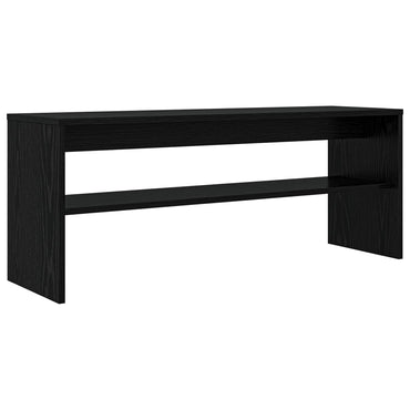vidaXL TV-Schränk Schwarz Eichen-Optik 100 x 30 x 40 cm Holzwerkstoff