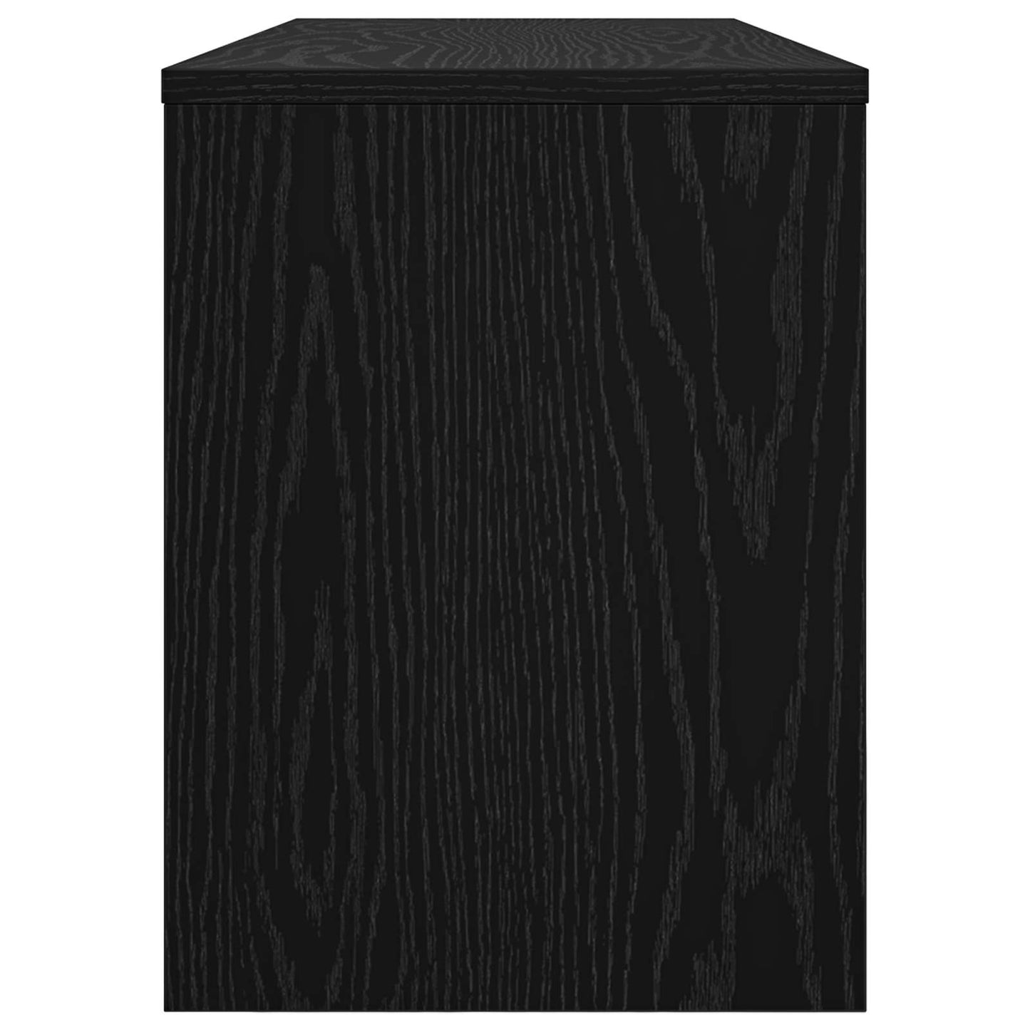 TV-Schränk Schwarz Eichen-Optik 100 x 30 x 40 cm Holzwerkstoff