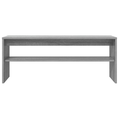 vidaXL TV-Schränk Graues Sonoma 100 x 30 x 40 cm Holzwerkstoff