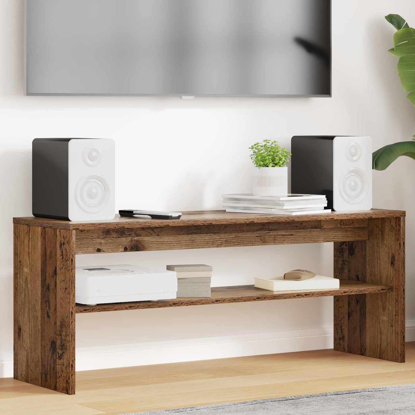 vidaXL TV-Schränk Altholz 100 x 30 x 40 cm Holzwerkstoff