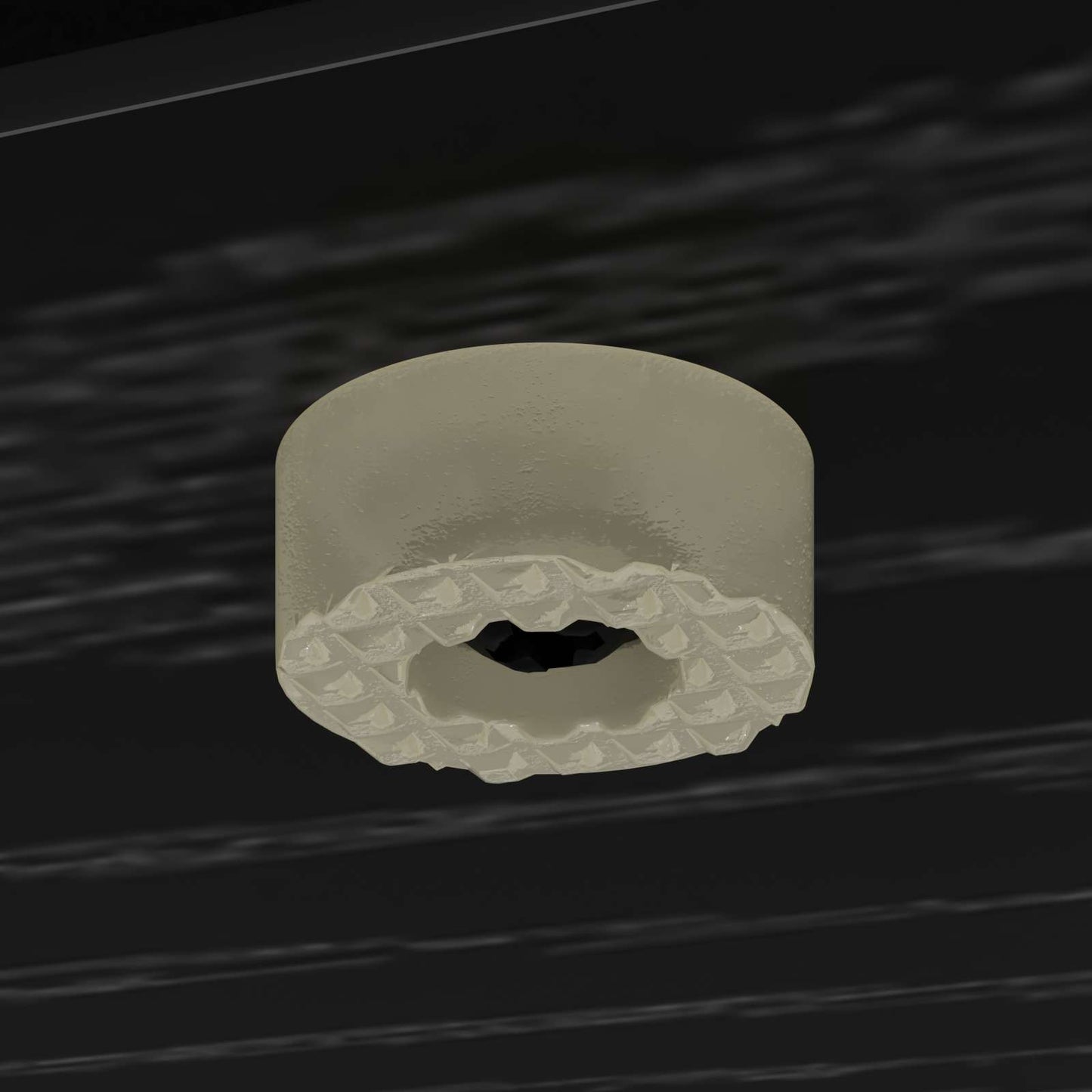 Beistelltisch Schwarz Eichen-Optik 40 x 35 x 60,5 cm