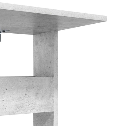 Beistelltisch Beton Grau 40 x 35 x 60,5 cm Holzwerkstoff