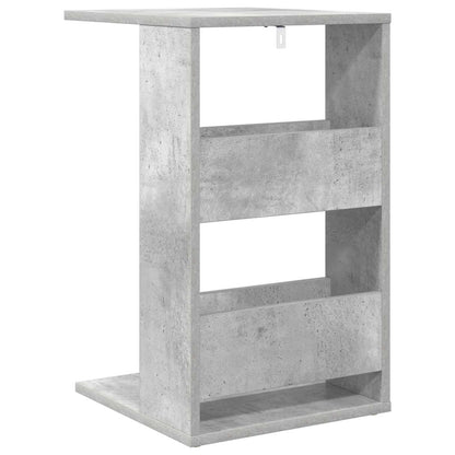 Beistelltisch Beton Grau 40 x 35 x 60,5 cm Holzwerkstoff