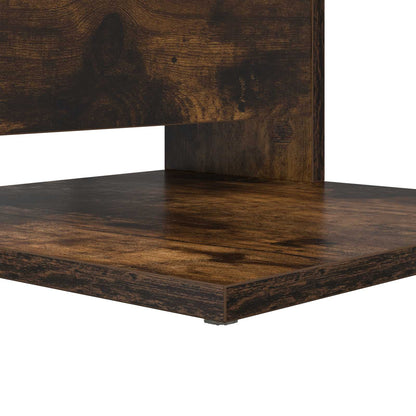 vidaXL Beistelltisch Geräucherte Eiche 40 x 35 x 60,5 cm Holzwerkstoff