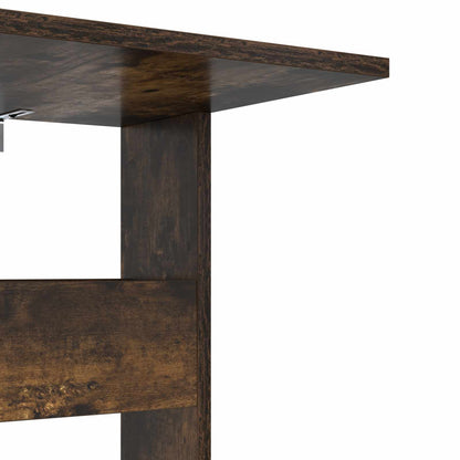 vidaXL Beistelltisch Geräucherte Eiche 40 x 35 x 60,5 cm Holzwerkstoff