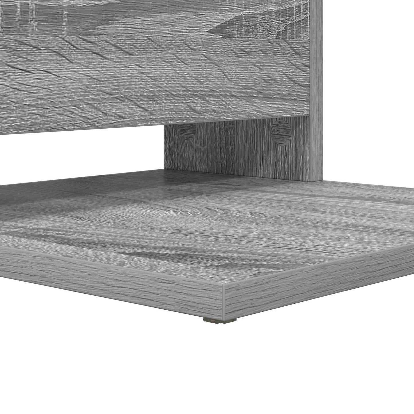 vidaXL Beistelltisch Graues Sonoma 40 x 35 x 60,5 cm Holzwerkstoff