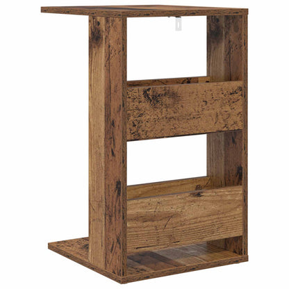 vidaXL Beistelltisch Altholz 40 x 35 x 60,5 cm Holzwerkstoff