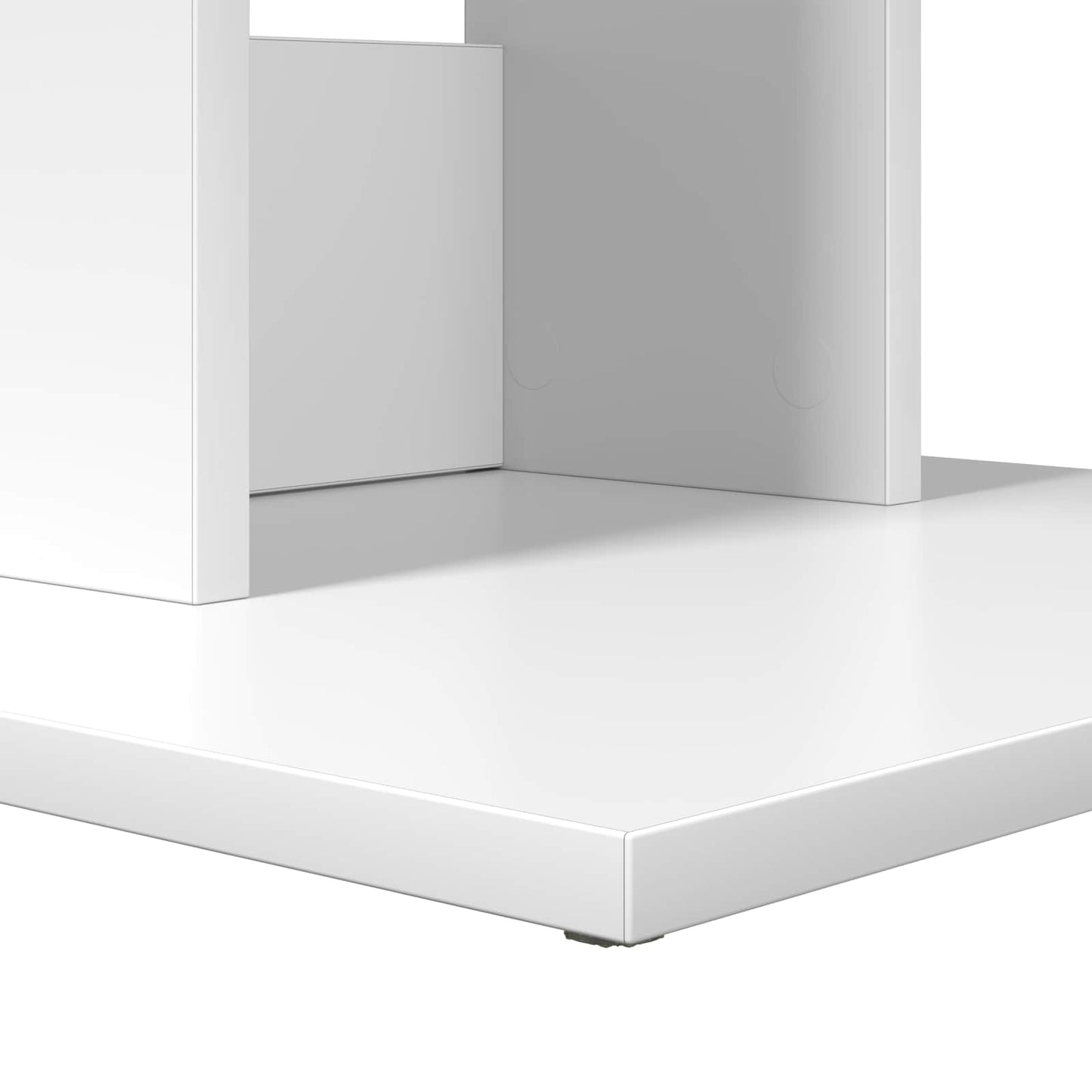 vidaXL Beistelltisch Weiß 45 x 40 x 62,5 cm Holzwerkstoff