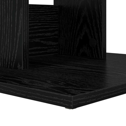 vidaXL Beistelltisch Schwarz Eichen-Optik 45 x 40 x 62,5 cm
