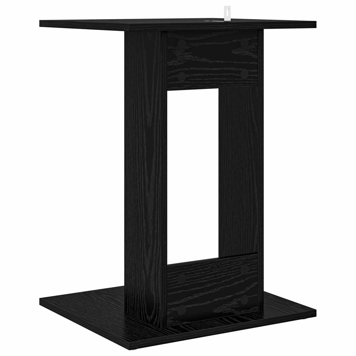 vidaXL Beistelltisch Schwarz Eichen-Optik 45 x 40 x 62,5 cm