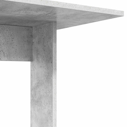 vidaXL Beistelltisch Beton Grau 45 x 40 x 62,5 cm Holzwerkstoff