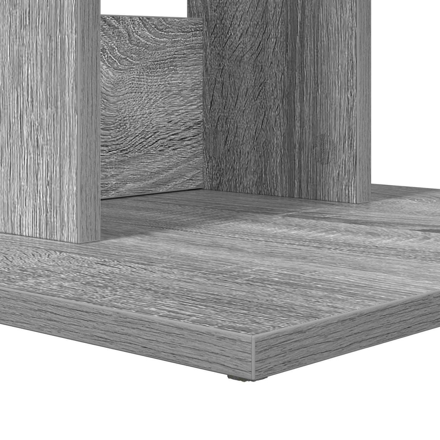 vidaXL Beistelltisch Graues Sonoma 45 x 40 x 62,5 cm Holzwerkstoff