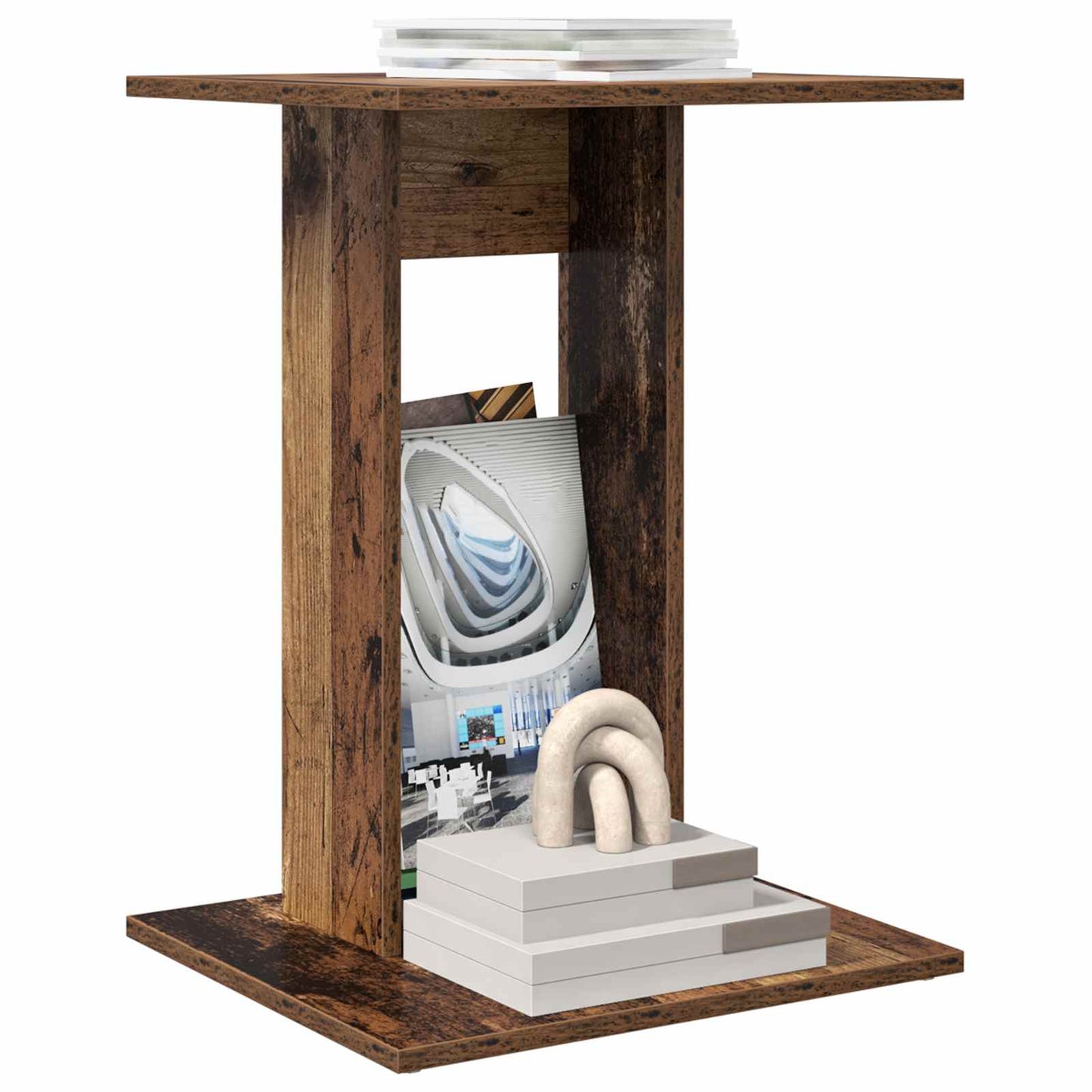 Beistelltisch Altholz 45 x 40 x 62,5 cm Holzwerkstoff