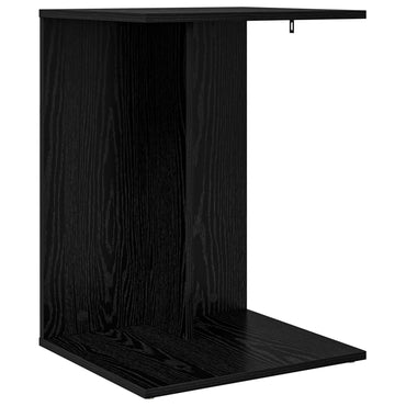 vidaXL Beistelltisch Schwarz Eichen-Optik 45 x 40 x 62,5 cm