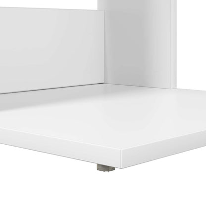 vidaXL Beistelltisch Weiß 40 x 38 x 62,5 cm Holzwerkstoff