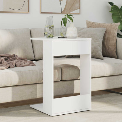 vidaXL Beistelltisch Weiß 40 x 38 x 62,5 cm Holzwerkstoff