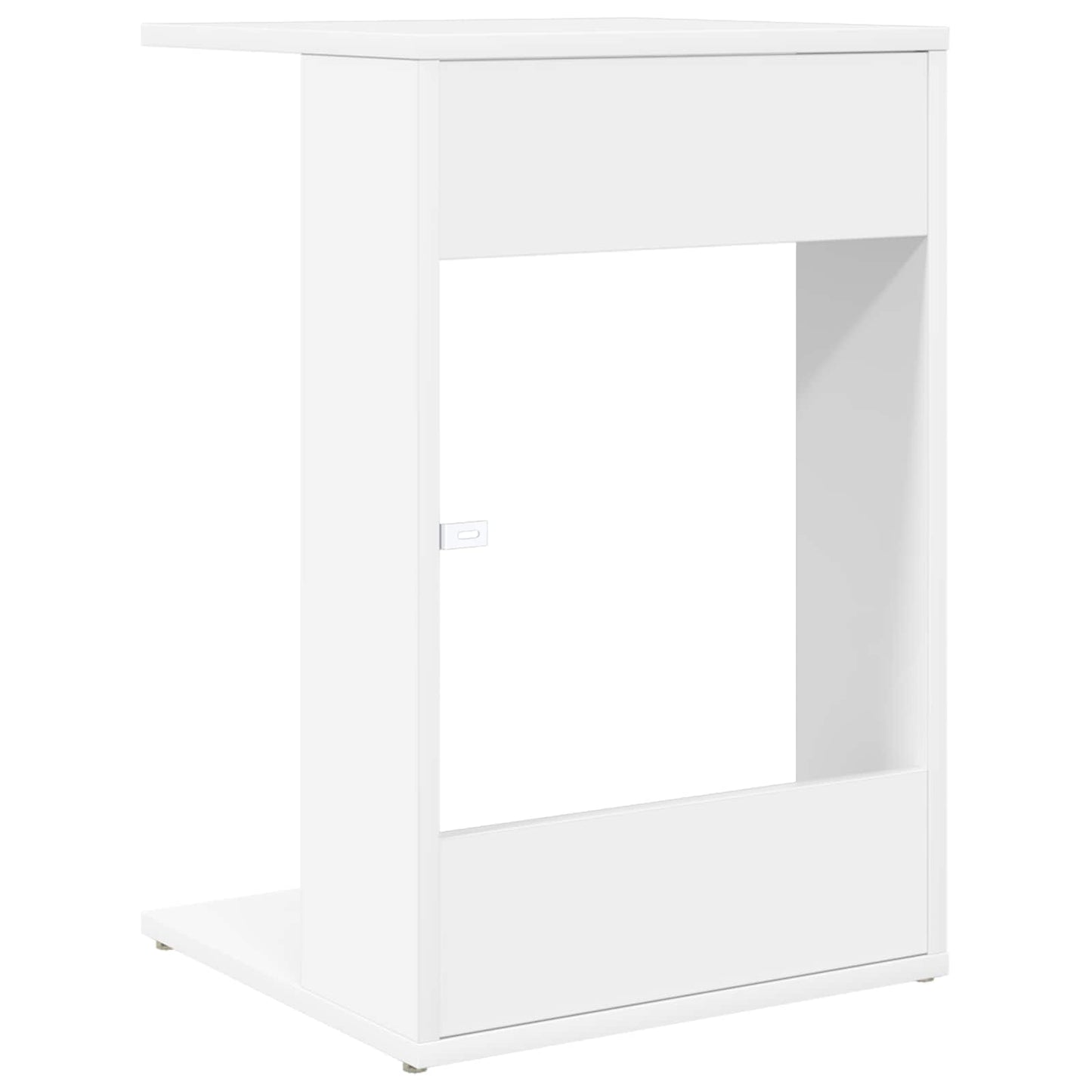 vidaXL Beistelltisch Weiß 40 x 38 x 62,5 cm Holzwerkstoff